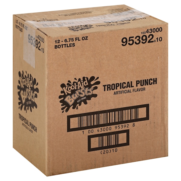 Kool-Aid Beverage Kool-Aid Burst Tropical Punch 6.75 fl. oz., PK12